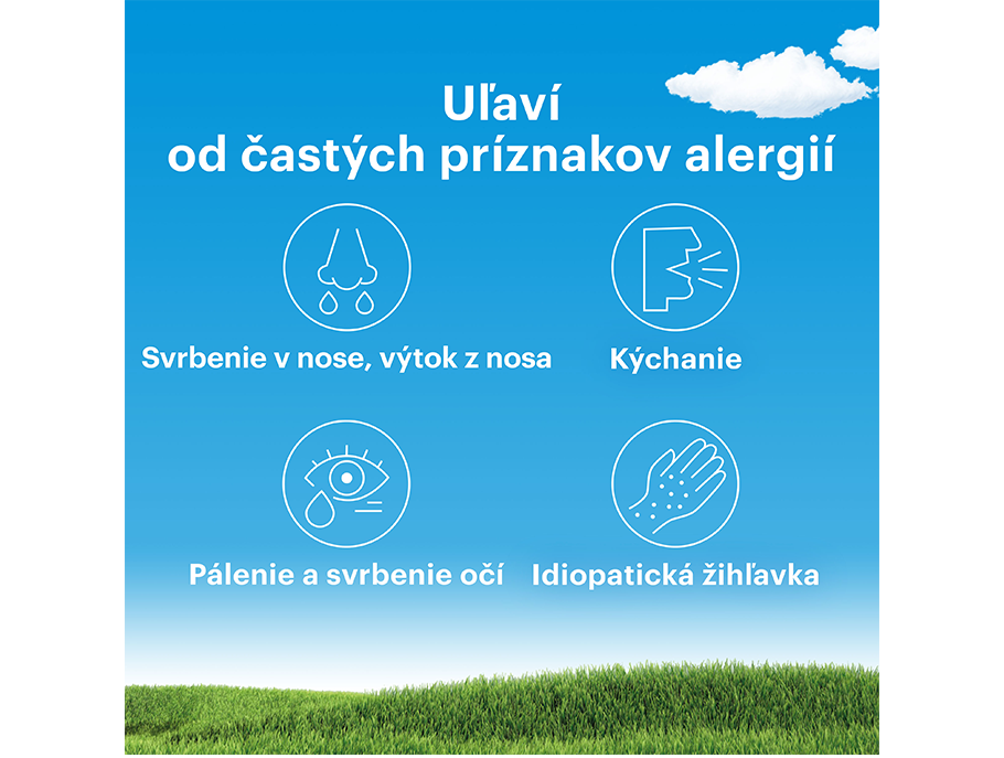 Claritine uľaví od častých príznakov alergií
